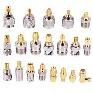 Bowls SMA To BNC N F UHF Type Connectors Kits RF Adapter 20 Female Male
