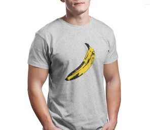 Camisetas masculinas Big Yellow Banana T-shirt Artista Visual O Neck Engraçado Alta Qualidade Impressão Casual Algodão Tamanho Europeu XS-5XL