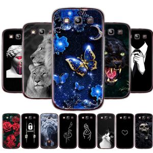 Mobile Phone Bag Case For Samsung Galaxy S3 Cover Soft Silicon I9300 Full 360 Protective Shell