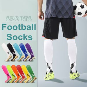 Sports Socks Silicone Sport Socks For Football Cycling Running Towel High Knee Ankle Non-Slip Breathable Kids Boy Fashion Soccer Socks 230715