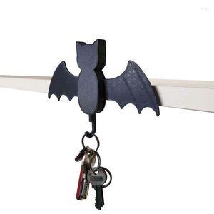 Hangers Key Hook Rack Bat Holder For Wall Vampire Hanger Sculpture Gothic Decor Kitchen Entryway Hallway Or