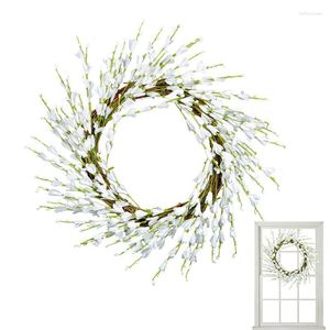 Decorative Flowers Berry Ring Wreath All Season For Festival Easter Exquisite Floral