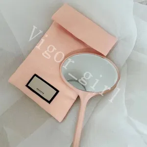 Luxury Compact Mirrors G Brand Beauty Fashion acrylic cosmetic mirrors Flora Flowers Hand Mirror With Bags Makeup tools Portable classic Mini style High Quality New