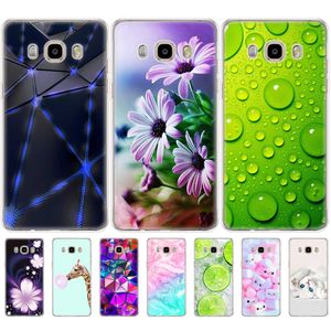 Soft TPU Силиконовый корпус для Samsung Galaxy J5 2016 J510 J510F Cover Shell