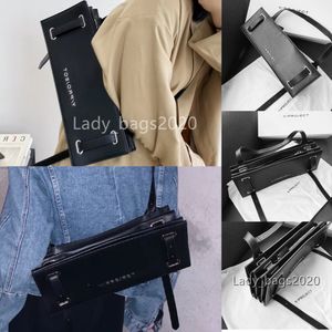 Y Proje Çantası Uzun Organ Göğüs Çantaları Erkekler Omuz Aksiller Crossbody Tasarımcı Çanta Vintage Koltuk Altyapı Gerçek Deri Çanta Katlama Kadınlar Messenger Çantaları