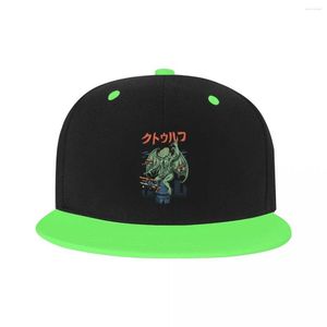 Top Caps Özel Vintage Komik Kaiju Cthulhu Saldırı Beyzbol Kapağı Erkek Erkek Kadın Japonya Canavarı Lovecraft Düz Snapback Hip Hop Dad Şapka Açık