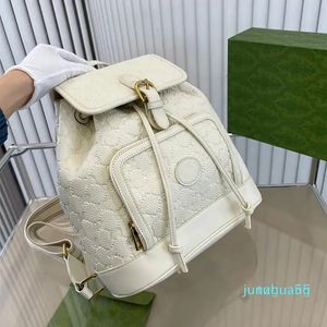 Zaino in pelle da donna Borsa da donna di lusso Borsa da uomo con patta Borsa da viaggio in pelle alla moda