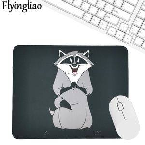 Raccoon Bear Cute desk pad mouse pad laptop mouse pad keyboard desktop protector school office supplies