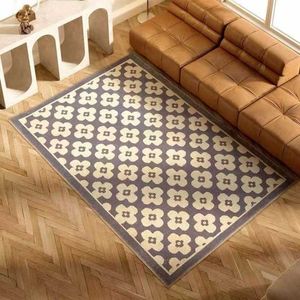 Carpets Fresh Rug Pastoral Style Soft Anti Slip Wear Resistant Dirt Floor Mat Living Room Carpet Bedroom Sofa Coffee Table Rug R230717