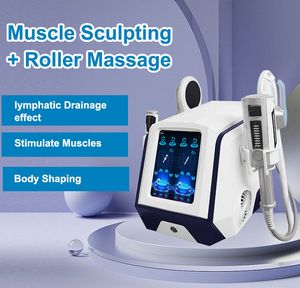 Emslim Inner Ball Roller Body Shaping Machine EMS RF Muscle Building Reduction Cellulite Roller Massage Slimming Device