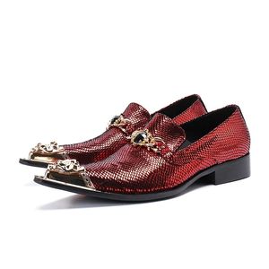 Sapatos formais de couro masculino tipo italiano sapatos sociais pontiagudos bico de ferro zapatos de hombre vinho tinto casamento sapatos masculinos