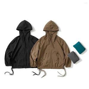 Мужские куртки мужчины на открытом воздухе солнцезащитный крем быстрый сухой курт для хранения мужская женщина -уличная одежда