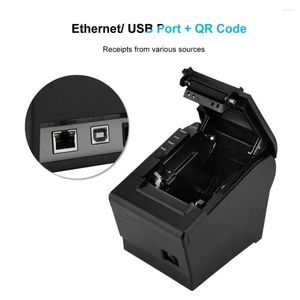 80 mm pokwitowanie drukarki POS Automatyczne noża rachunków termicznych USB Ethernet Serial Trzy porty są zintegrowane w jednym