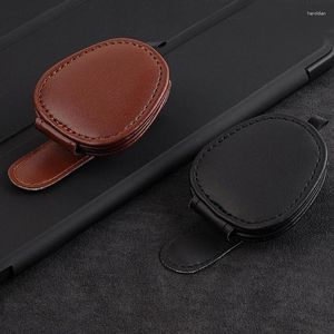 Interior Accessories Sun Visor Glasses Box Sunglasses Clip Card Ticket Holder Stand Fastener Pen Auto Sunglass Organizer Car