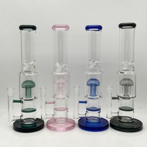 Bong in vetro colorato da 8,7 pollici perc albero grossista nuovo design vendita calda gorgogliatore per tubi dell'acqua di buona qualità