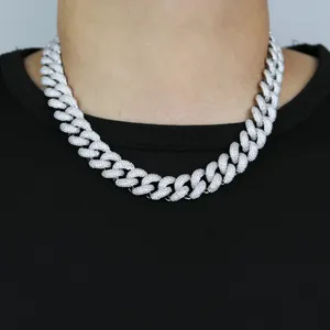 Kostenloser Versand Rock Jewelry Miami Kubanische Halskette Kragen Statement Hip Hop Chunky 30mm Breite Goldfarbe Dicke Kette Halskette Frauen Schmuck