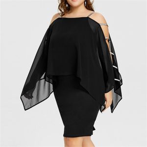 Abiti casual di base Robe Femme Donna Taglie forti Abito da cerimonia nuziale in pizzo Abito retrò mezza manica con spalle scoperte Abiti da cocktail da ballo per adolescenti 230715