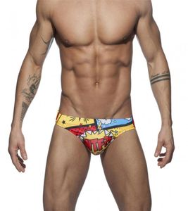 Roupa de banho masculina Sexy Biquíni Cueca de banho Engraçada Slap Me Calções de banho Calção de banho de praia Fato de banho à prova de água 25044035