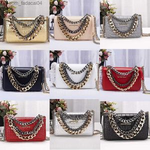 Evening Bags Palmetto Triple Evening Bag Ladies Leather Shoulder Bag Women Handbag Chain Dinner Bags Quality Tom Z230717