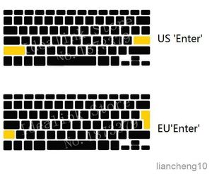 Capas de teclado com layout em inglês para Pro 14 M1 EU US Keyboard Cover Silicone para Pro 14 Capa de teclado com skin R230717