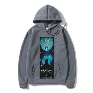 Erkek Hoodies Hoodi 2023 Komik Pullover Üçüncü Tür Moda'nın Yakın Karşılaşmaları Sweatshir Erkek Dış Giyim