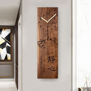 壁の時計豪華な大きな時計装飾リビングルームクラシック木製ヴィンテージ吊り飾り飾りパラエルホーガーの時計