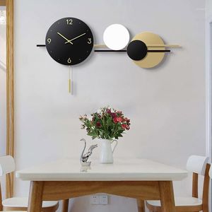 Zegarki ścienne Kreatywne nordyckie zegar sztuka nowoczesna design industrialna geometryczna nowość relogios de parede dostarcza de50zb