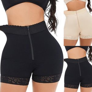 Aktive Shorts für Damen, hohe Taille, Bauch- und Hüft-Lifting-Höschen, postpartale Körperformung, Legging, Boxer, Schlankheitsgürtel, BuLifter