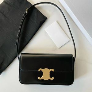 Designer Bag Triomphe Bag Shoulder Bags Bandbag Women's Fashion Bag Cross Body Flap Luxuries Genuine Leather Classics Purse Large Capacity Light Luxury Top Quality