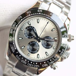 MENS Titta på rostfritt stål Luxury Watch 40mm Automatisk 2813 Movement Waterproof Watch High Quality Orologio Di Lusso Montre Designer Watches Rubber With Box Role