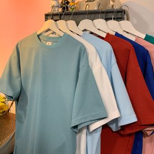 メンズTシャツNeplohaワッフルTshirts for Men For Basic Tee Casual Tシャツ特大トップ