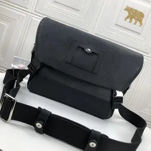 PM VOYAGER Bolsa Mensageiro Pequena Designer Koerierstas Bolsas Luxo Crossbody Bolsa Eclipse Lona Moda Ombro Corpo Cruzado Bolsas Mensageiro Homme Sacs Messager