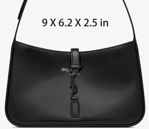Women Fashion Designer Bag Solid Color Letter Handbags Interior Zipper Pocket Underarm Bag Classic Metal Buckle Tote Bags Multi Occasion Use