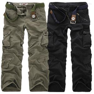 Men's Pants Men Cargo Camouflage Spodnie Casual Multi-Papies Army Work Watch Tracksuit Strewear Mash Fashion Streetwear