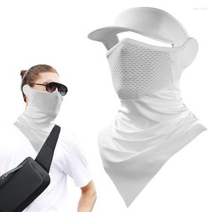 Caschi da moto Maschera Passamontagna da ciclismo Copertura completa Viso Protezione solare UV Cappello di copertura Sciarpa da casco anti motociclista estiva