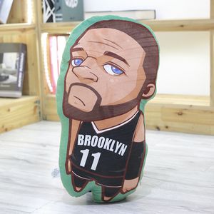 Wholesale 60cm basketball character cartoon image throw pillow cushion indoor decoration plush doll leisure and relaxation