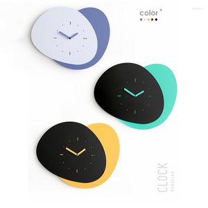 Orologi da parete Meccanismo dell'orologio di design moderno 3d Spedizione gratuita Piccole mani nordiche Cucina Home Decor Relogio De Parede