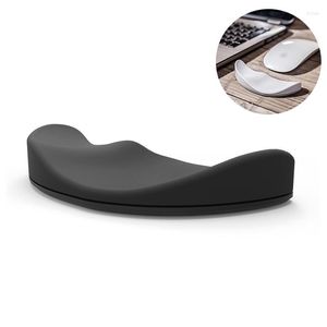 Teppiche Ergonomisches Mauspad Handgelenk Silikongel Rutschfeste Streamline Rest Stützmatte Computer Mousepad für Büro