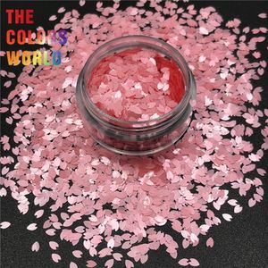 Nail Glitter TCT484 Petal Cherry Blossom Sakura Leave Leaf Art Decoration Body Tumblers Craft Accessoires Festival 230715