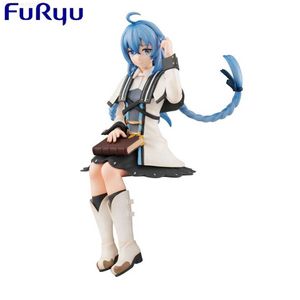 Anime Manga Qwiooe Original Japanese Furyu Jobless Reincarnation Roxy Migurdia Noodle Stopper Figure Collectible Model Toys For Boys L230717