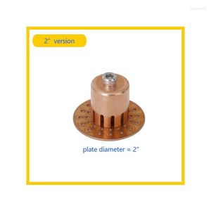 4"/3"/2" (OD51mm ) Copper Bubble Plate Overflow Cap For Of 2" Distiller Column