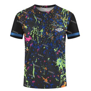 2013 New Badminton Tennis Shirts Ping Pong Gym Sports Kort ärmar Utomhus Training Team Game Running Workout Men T -shirt