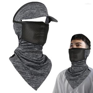 Motorcycle Helmets Motercycle UV Protection Scarf Comfortable Sunscreen Face Veil Breathable Outdoor Quick Drying Sun Unisex