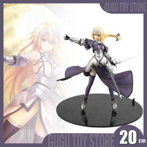 Anime manga 20 cm los Stay Night Joan of Arc Anime Figures władca figurka figurka pvc model statua zabawki dla kolekcjonowania prezenty urodzinowe dzieci L230717