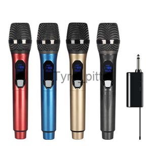 Microfones Karaoke Microphone Handheld Wireless Mic Dynamic Microphone Clear Voice Mic för Karaoke Singing Party Amplifier Högtalare MICS X0717