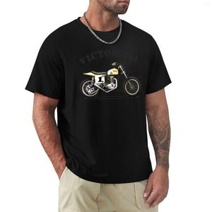 Herren-Poloshirts The Victor 441 Classic Motorrad-T-Shirt, einfarbiges Grafik-T-Shirt, schnell trocknend, niedliche Kleidung, Herrenhemden