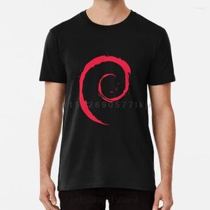 Magliette da uomo Debian Spiral Linux Camicia Amico Papà Nonno Zio Mamma Mai Zia Bucking For Women