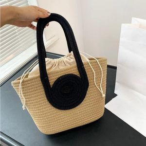 Designer Bag Fashion Tote Bag Channel Luxury Brand Woven Beach Bag Women Sticking Handbag Super Big Size Female Shopper Summer Beach