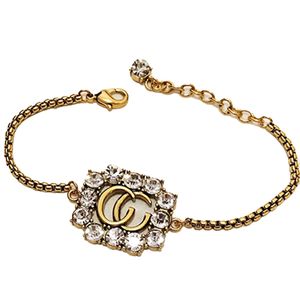 Women Bangle Bracelet Gold Luxury Jewelry Designer Handicrafts Vintage Retro Trendy Handicraft Article Package With Box