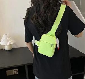 Wholesale Crossbody Bag Male and Female Student Shoulder Bag Outdoor Sports Fitness Chest Bag Simple All-Match Messenger Phone Bags